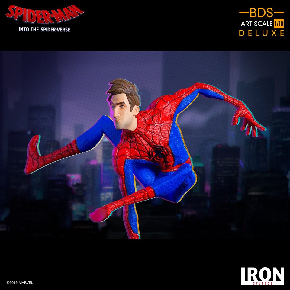 Iron Studios BDS Art Scale 1/10 Spider-Man: Into the Spider-Verse - Peter B. Parker
