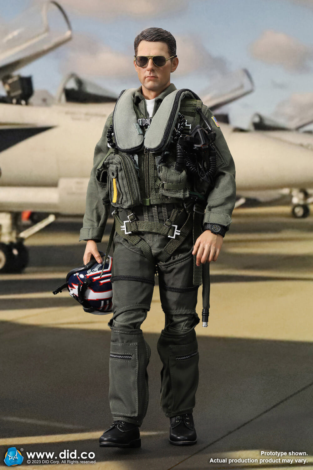 DID MA80170 1/6 The US Navy Fighter Weapons School Instructor F/A-18E Pilot – Captain Mitchell