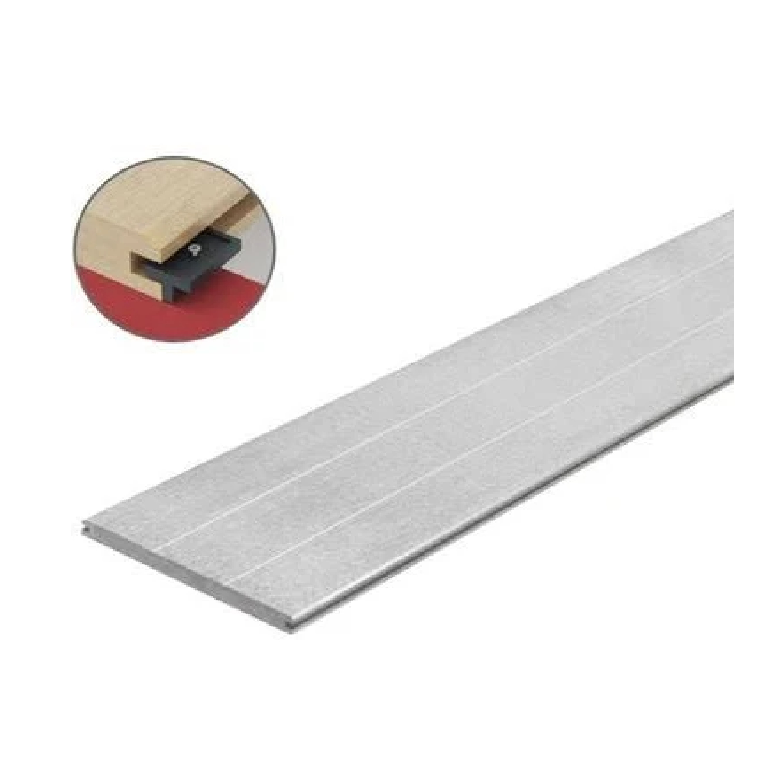 ไม้พื้น หน้า 4 นิ้ว รุ่น ที-ล็อก 3in1 CONWOOD ขนาด 30 x 305 x 2.5 ซม. สีธรรมชาติ