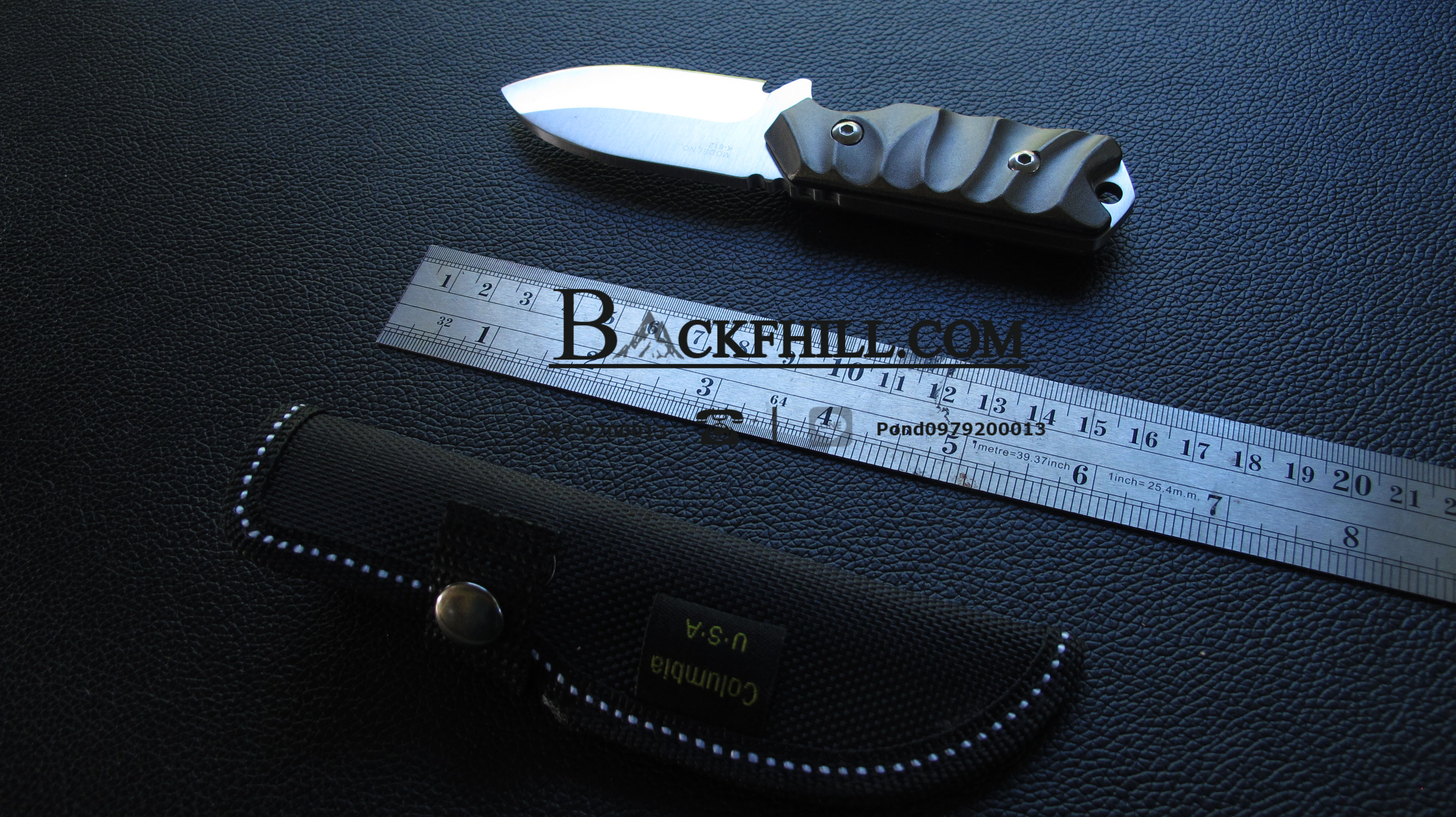 มีดใบตาย COLUMBIA รุ่น K612 Stainless Steel จิ๋วแต่แจ๋ว