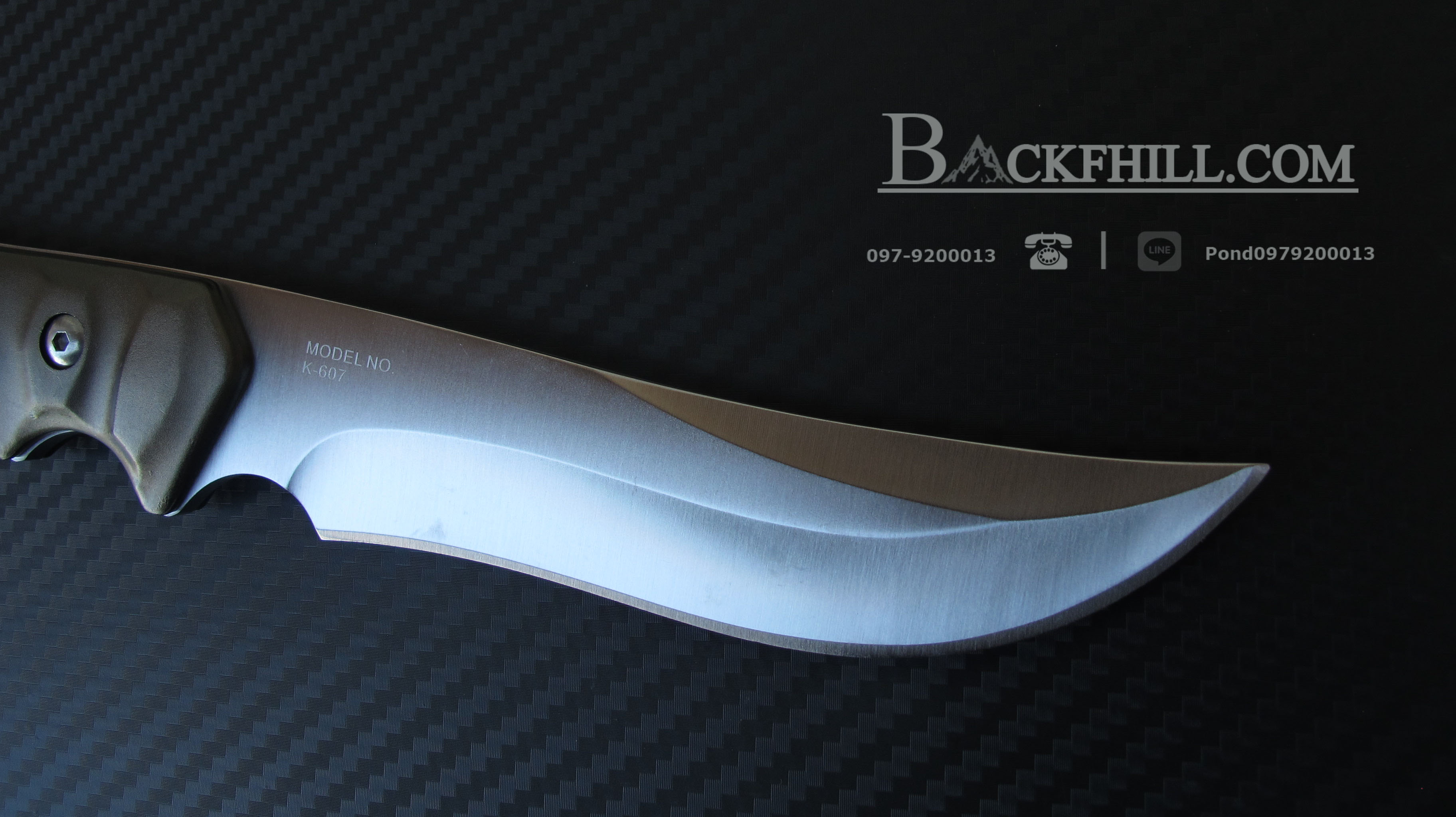 มีดใบตาย COLUMBIA รุ่น K607 Stainless Steel