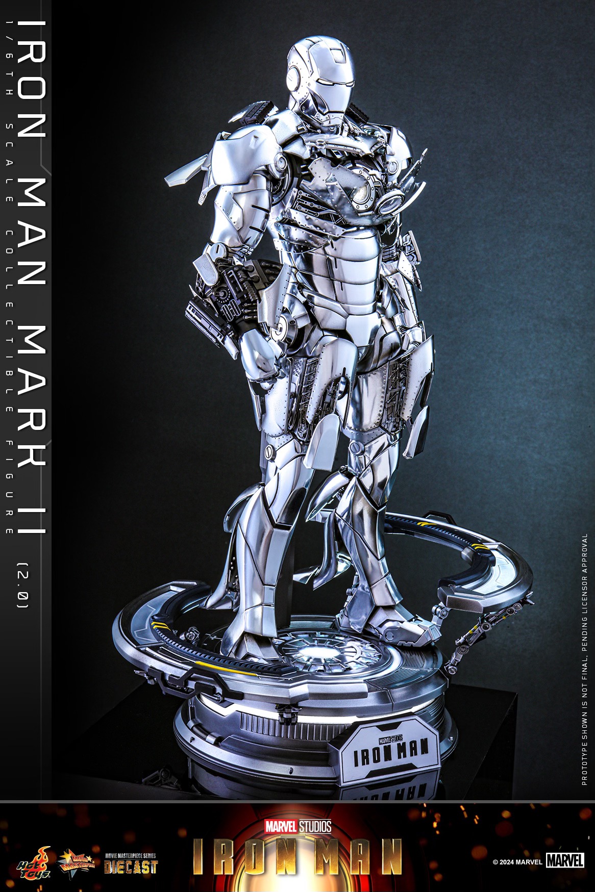 Hot Toys MMS733D59 1/6 Iron Man - Iron Man Mark II (2.0)