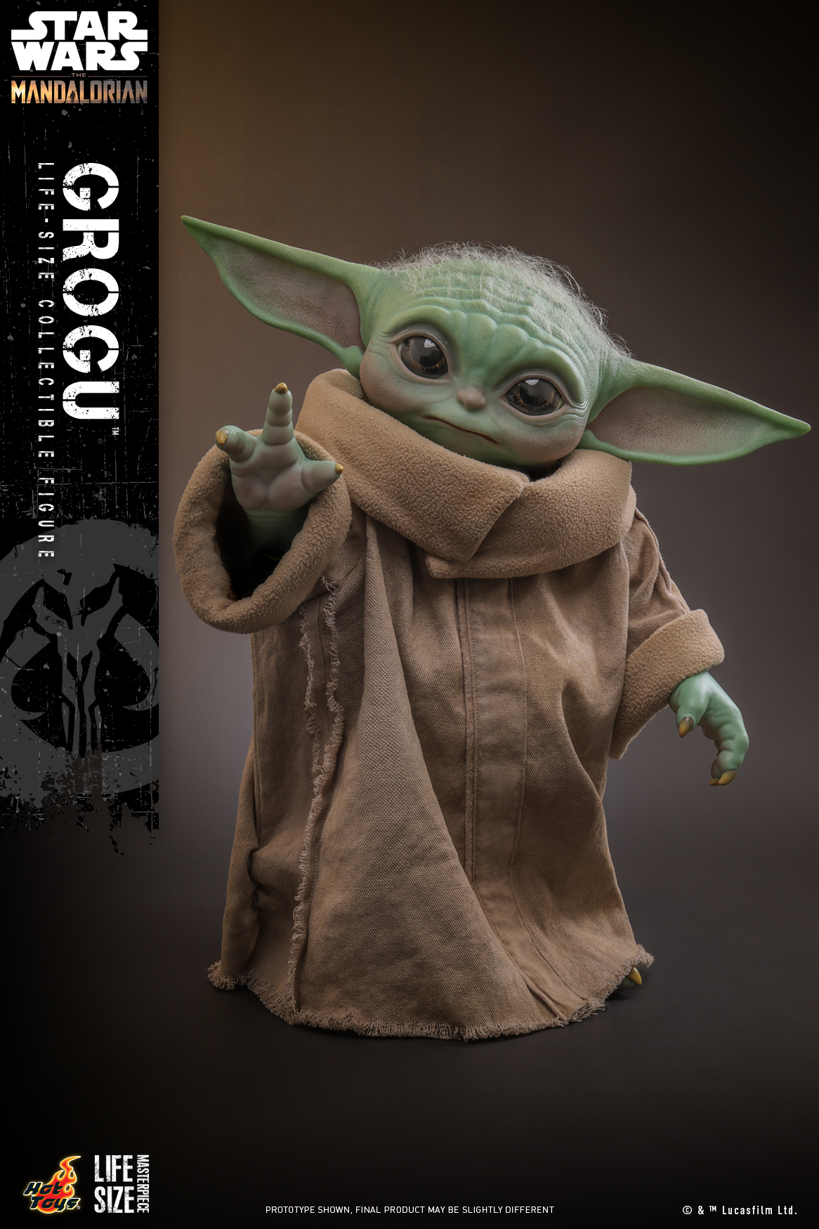 Hot Toys LMS015 The Mandalorian - Grogu (Life-Size)