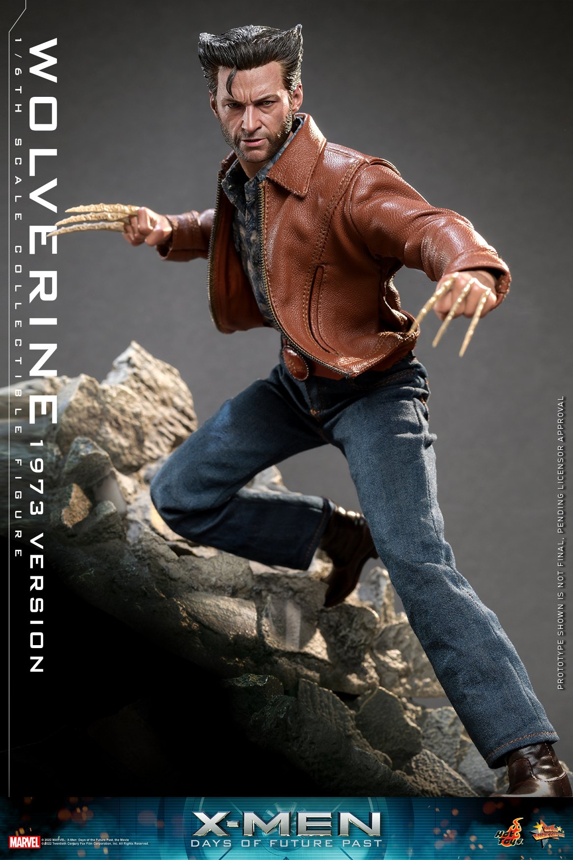 Hot Toys MMS659B 1/6 X-Men: Days of Future Past - Wolverine 1973 Version [Special Edition Bonus]