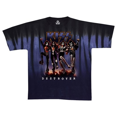 🇺🇸[PREORDER] เสื้อวง KISS T-SHIRT รวมลายสุดฮิต ลิขสิทธิ์แท้ LIQUID BLUE จาก USA