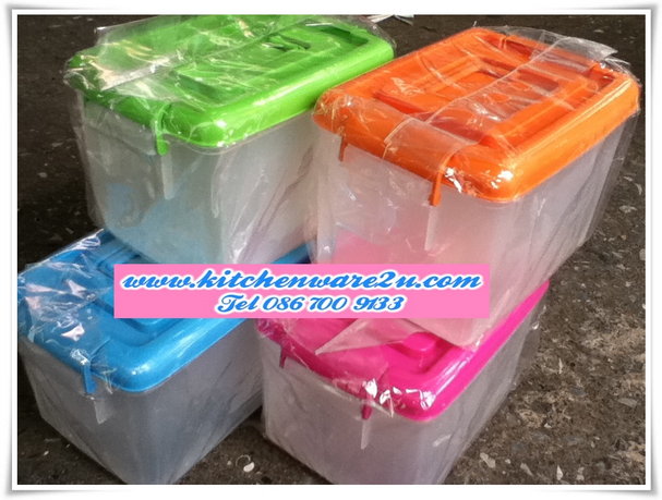 P00348 กล่องเอนกประสงค์ ขนาดใหญ่ ดีไซน์ใหม่ (ราคาส่งต่อ 1 โหล: 12 ใบ)