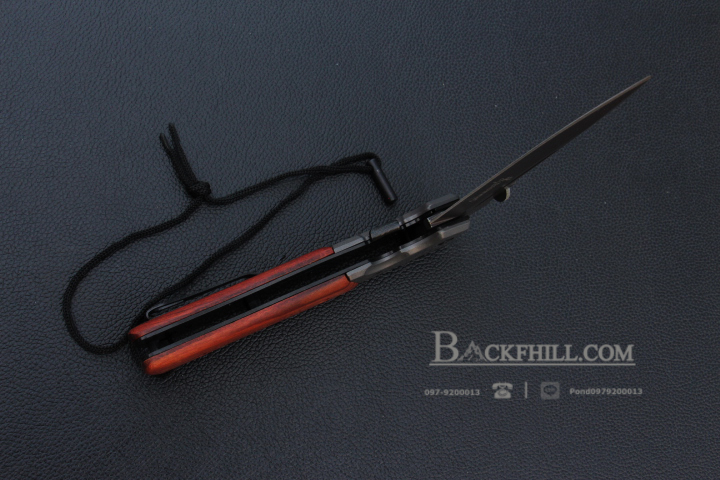 มีดพับด้ามไม้ BROWNING DA52 Stainless Steel มีด OME เกรดดี จากค่ายเขากวาง