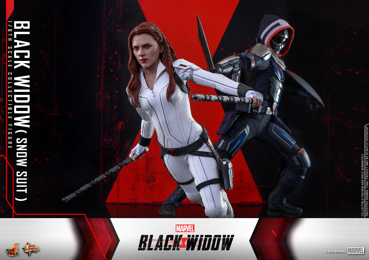 Hot Toys MMS601 1/6 Black Widow - Black Widow (Snow Suit Version)