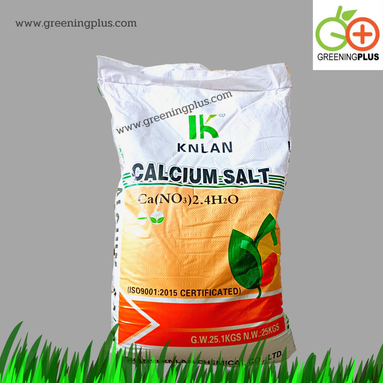 แคลเซียมไนเตรด (CaNO3) 1000 กรัม ยี่ห้อ KNLAN