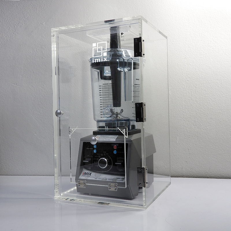 กล่องเก็บเสียง IMIX ฝาเปิดด้านบน-ฝาสไลด์เปิด 28x28x50 cm.