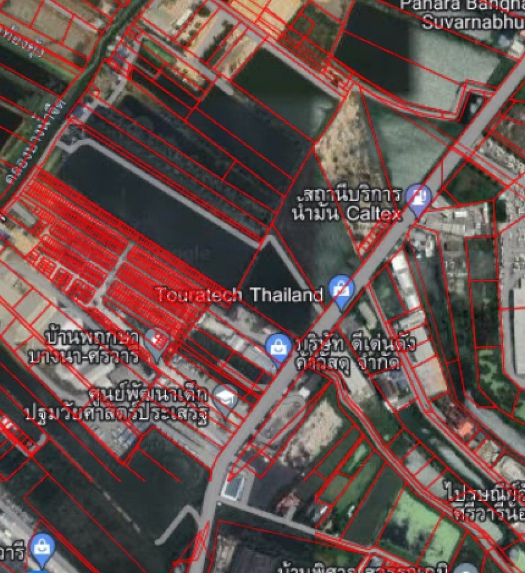 ขายที่ดิน!ผังเหลือง ซอยวัดศรีวารีน้อย บางพลี จ.สมุทรปราการ