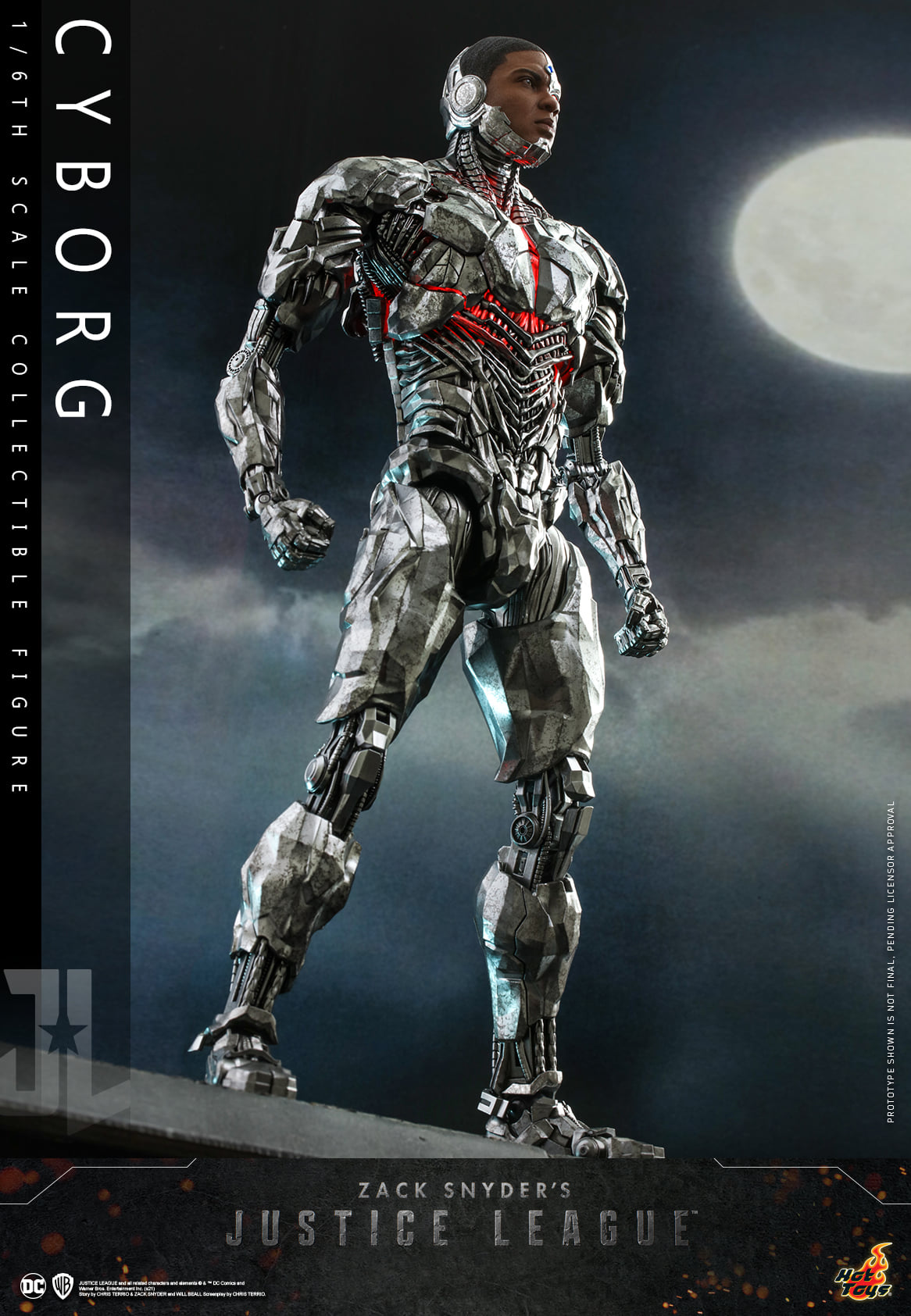 Hot Toys TMS057 1/6 Zack Snyder's Justice League - Cyborg
