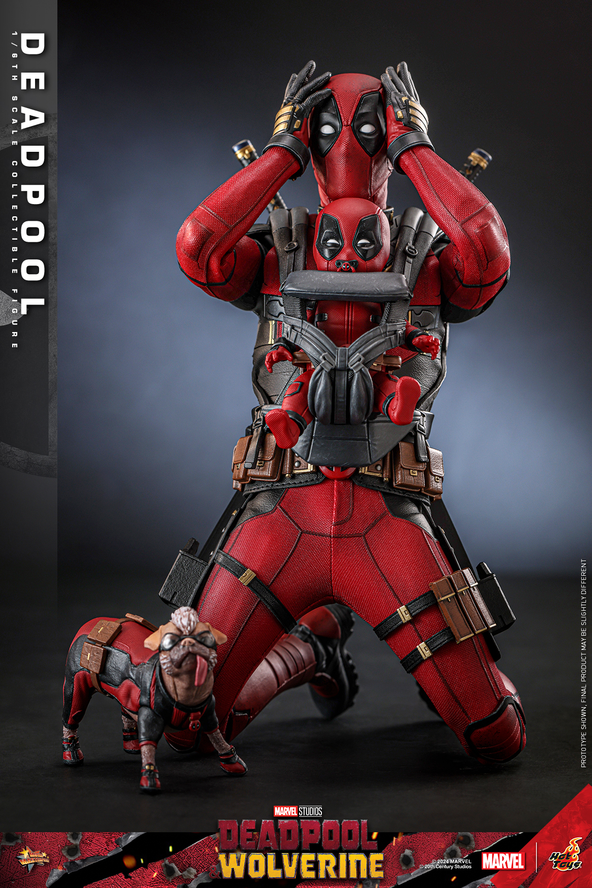Hot Toys MMS746B Deadpool & Wolverine - Deadpool (Special Edition)