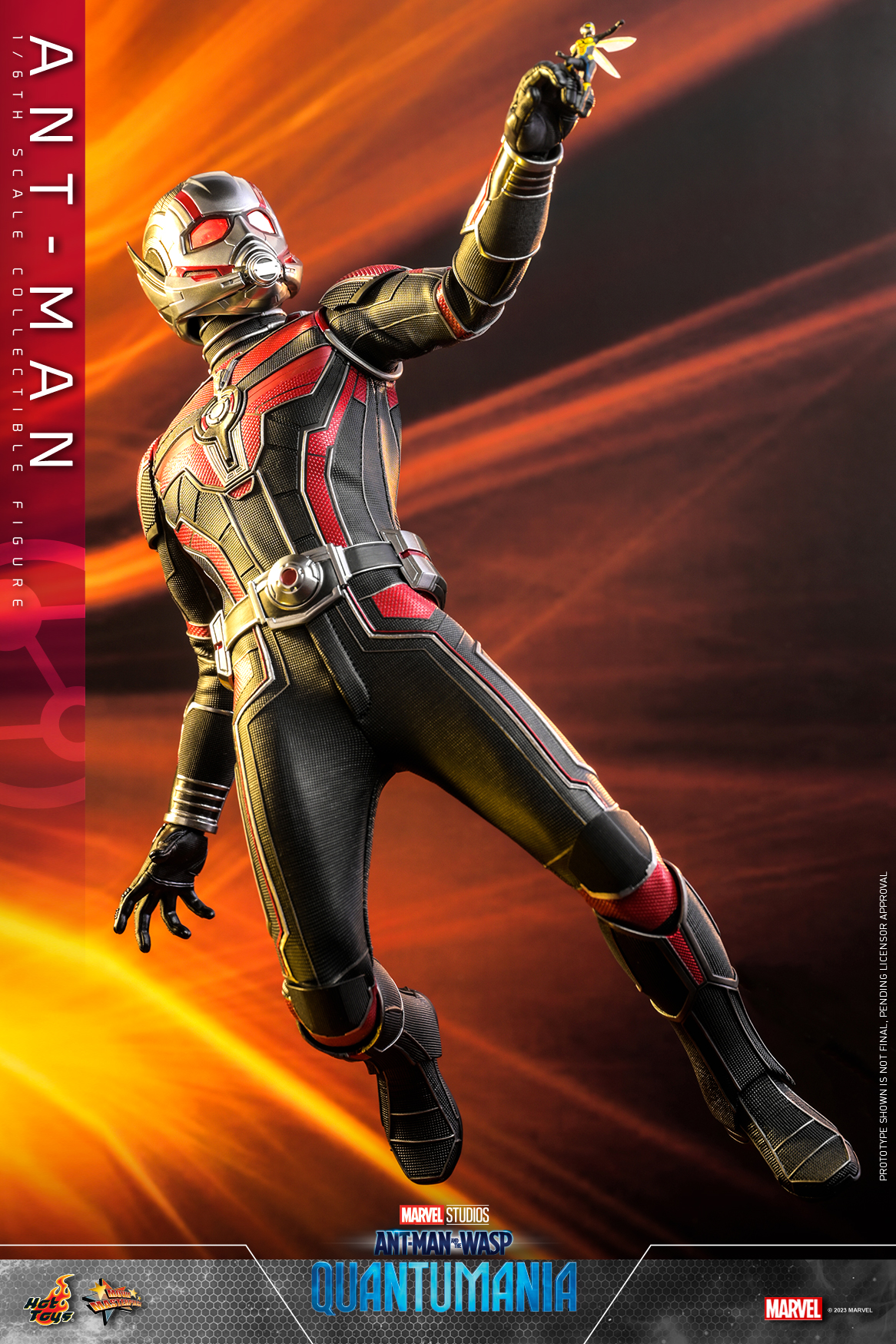 Hot Toys MMS690 1/6 Ant-Man and the Wasp: Quantumania - Ant-Man
