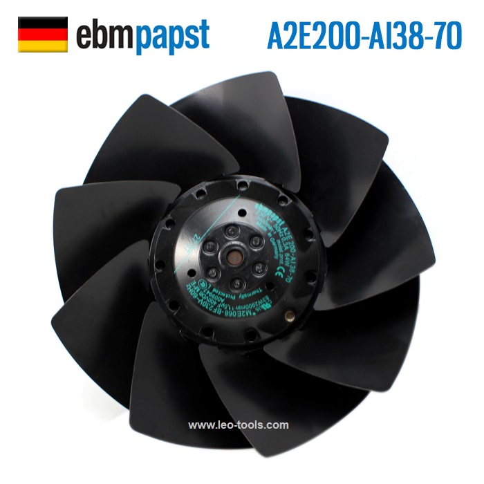 Ebm-papst A2E200-AI38-70 230V 0.3A พัดลมระบายความร้อน Siemens