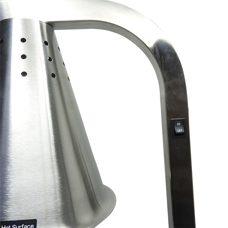 Infrared lamp double for foods warmer 500W