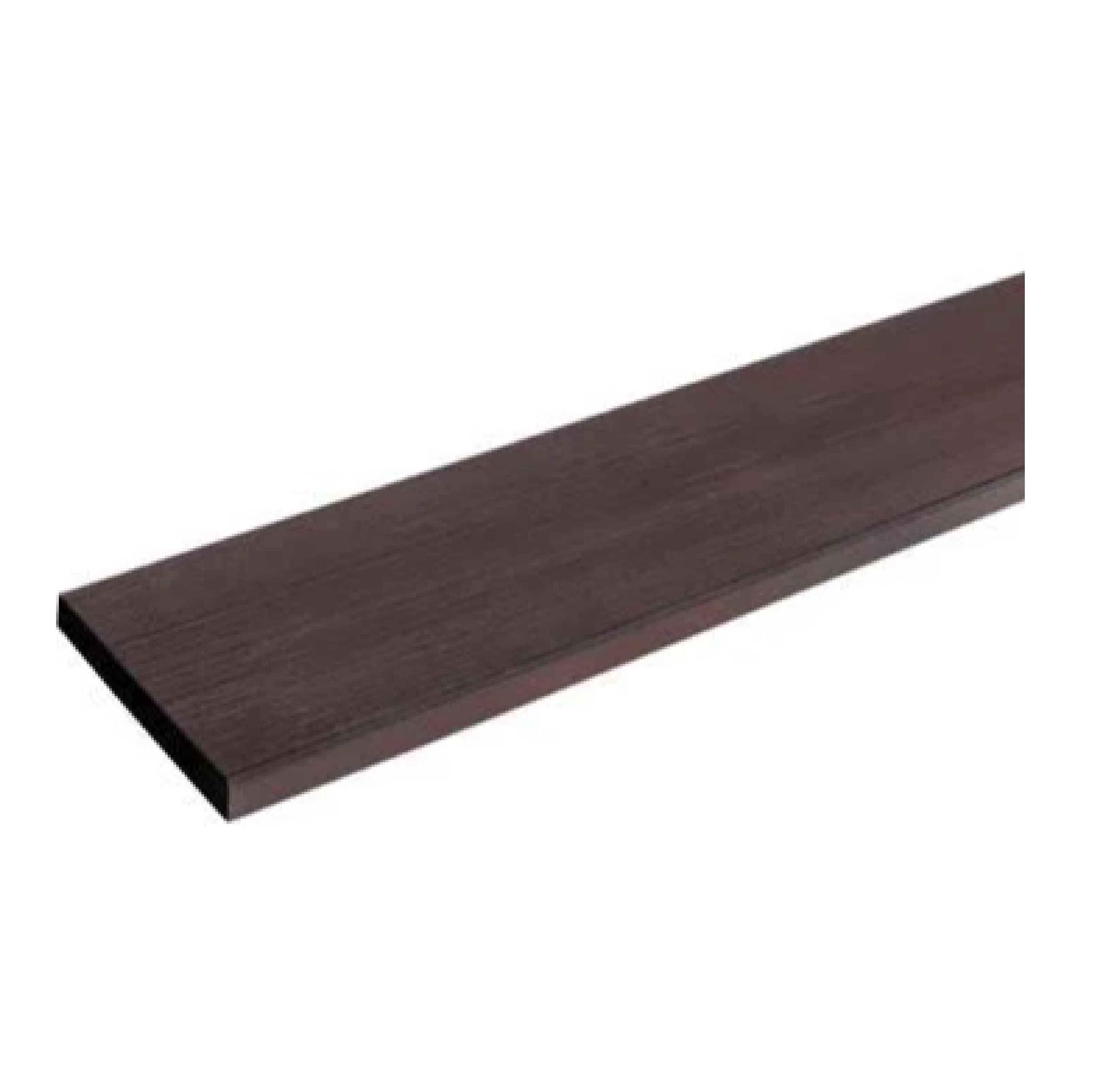 ไม้พื้นลายเสี้ยน ตราเพชร ขนาด 15 x 300 x 2.5 ซม. สีช็อกโกแลต