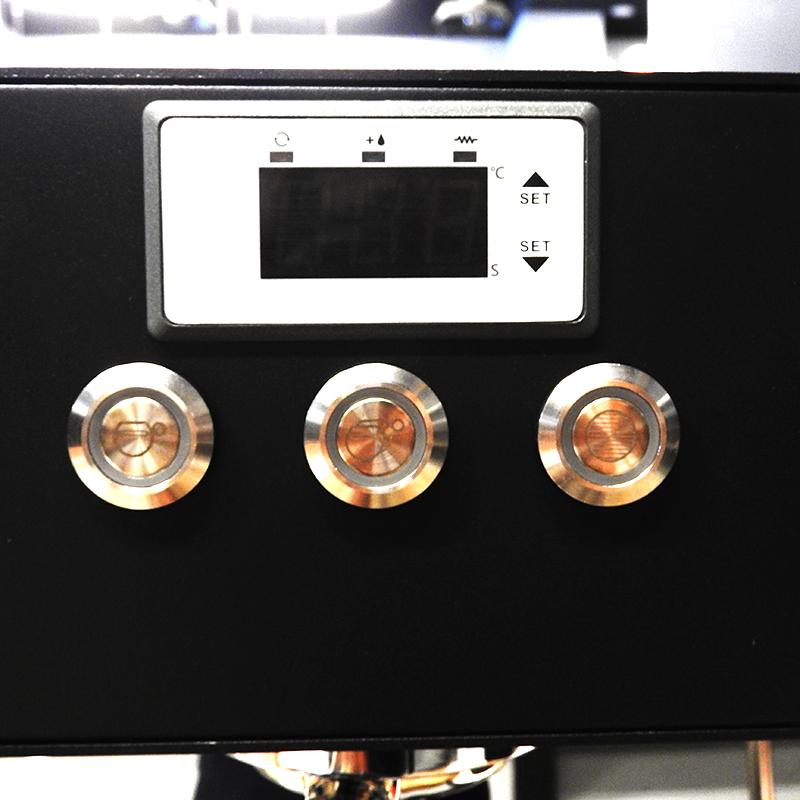 เครื่องชงกาแฟ 1 หัวชง PID ควบคุมอุณหภูมิน้ำและแรงดัน-หม้อต้ม 6 ลิตร