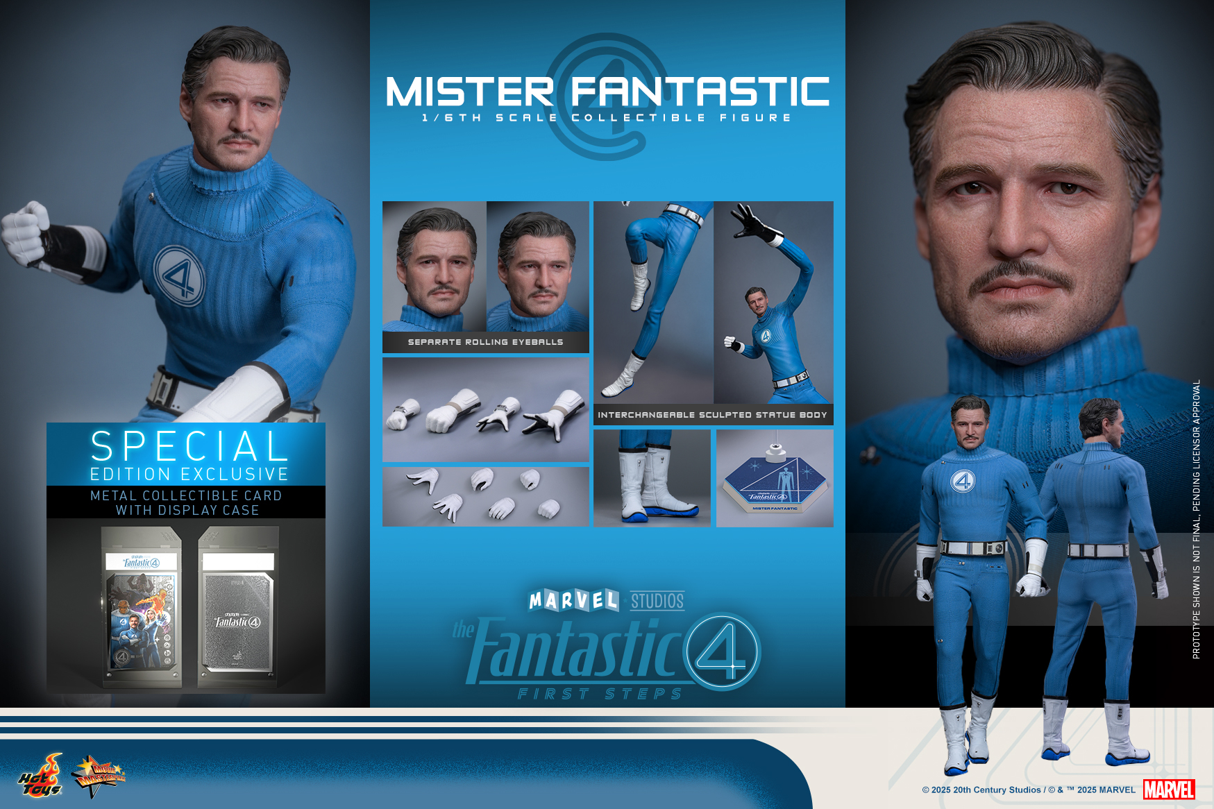 25/08/2568 Hot Toys MMS821 The Fantastic Four: First Steps - Mister Fantastic