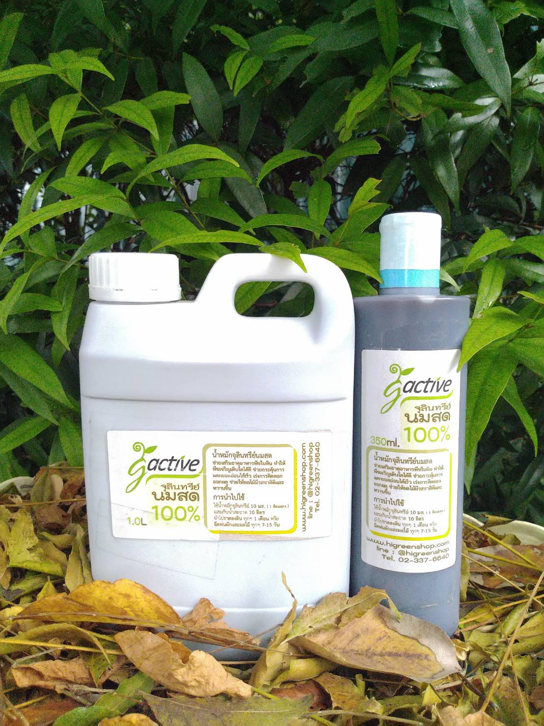 น้ำหมักจุลินทรีย์นมสด ขนาด 1000 มล.