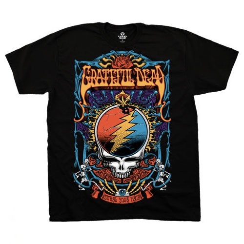 🇺🇸[PREORDER] เสื้อวง GRATEFUL DEAD T-SHIRT รวมลายสุดฮิต ลิขสิทธิ์แท้ LIQUID BLUE จาก USA