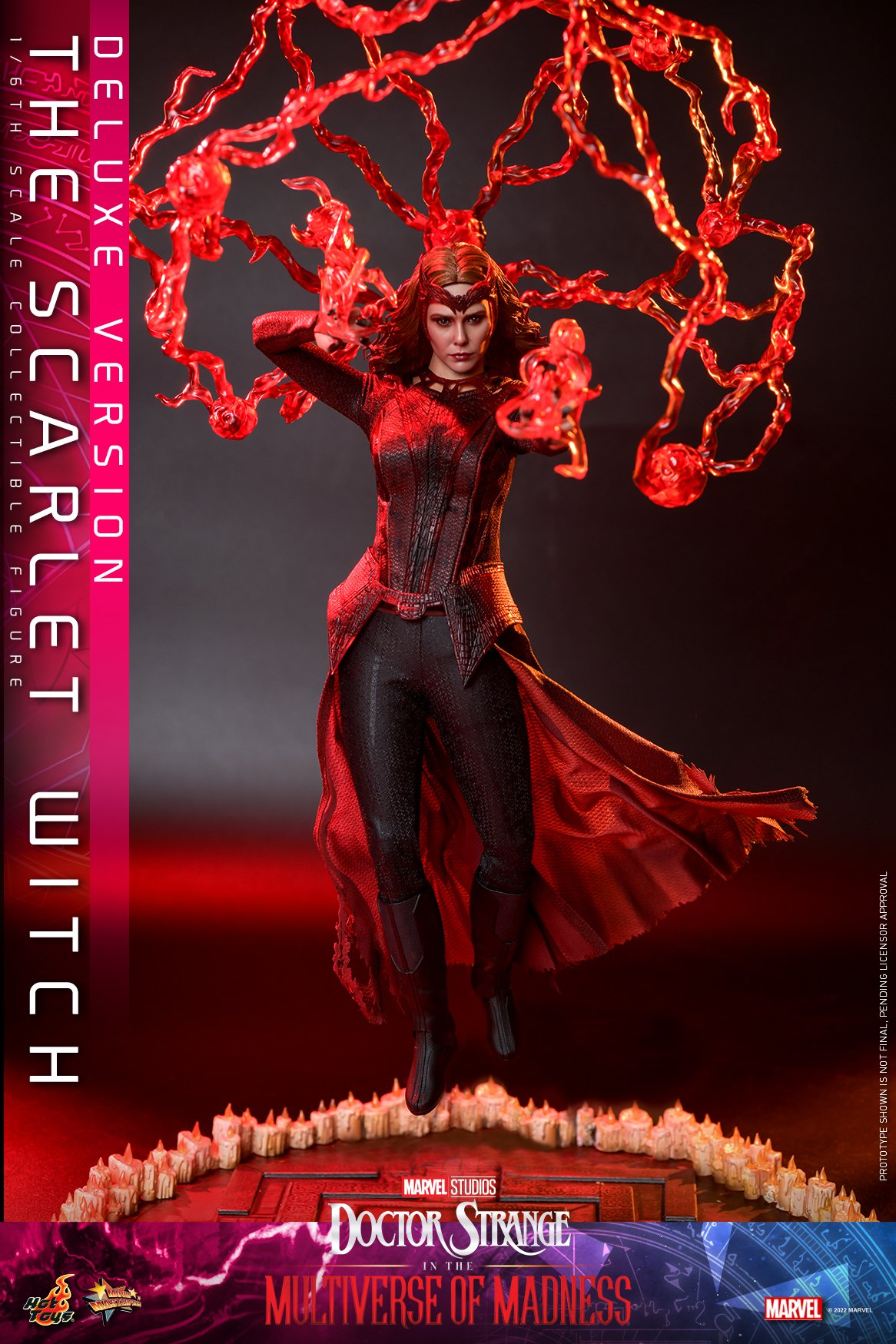 Hot Toys MMS653 1/6 Doctor Strange in the Multiverse of Madness - The Scarlet Witch (Deluxe Version)