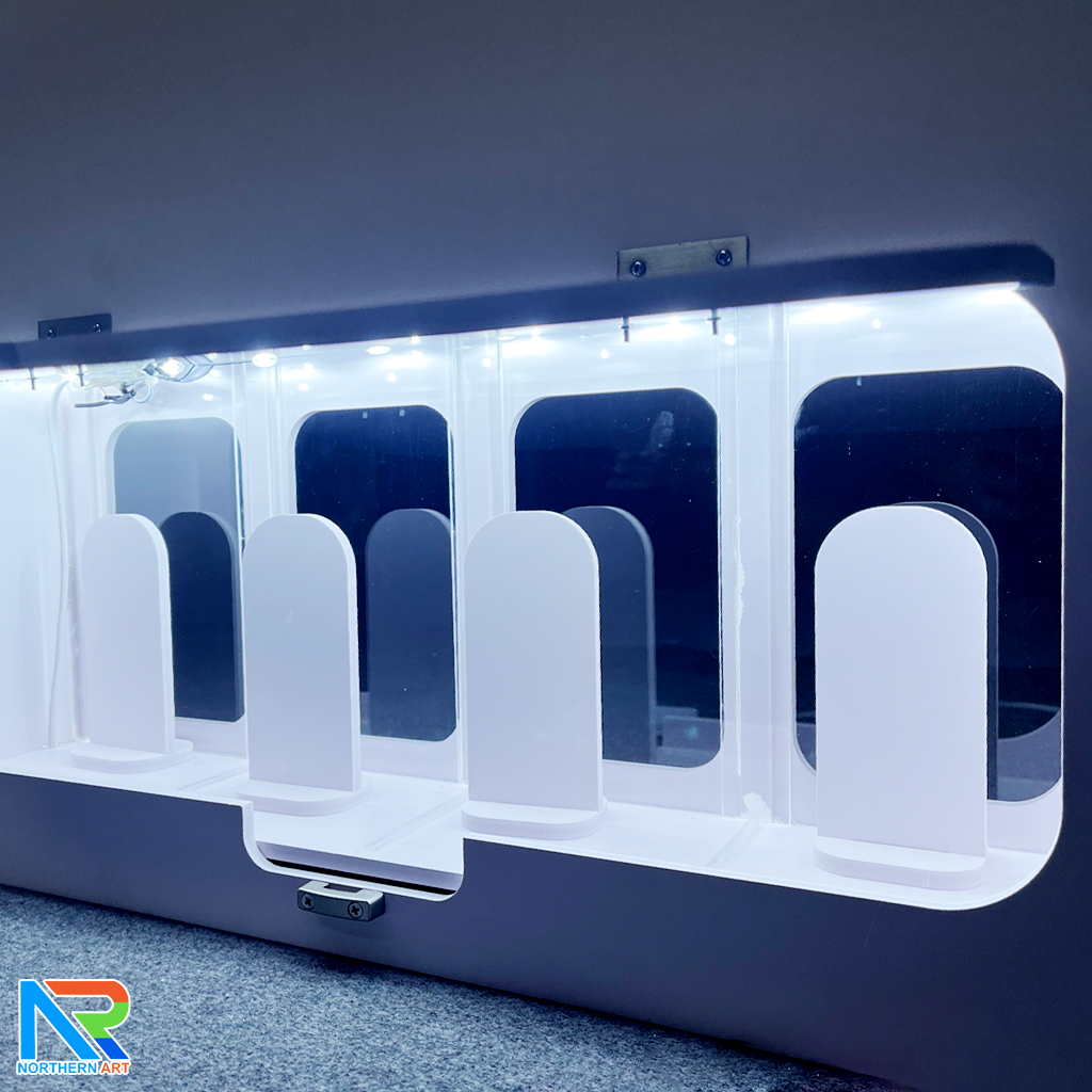 เกมส์จับคู่ เกมส์เรียงแท่ง ตั้งโต๊ะ ขนาด (W)66.5 x (D)15 x (H)70 cm. พร้อมไฟ LED เพิ่มความสว่าง