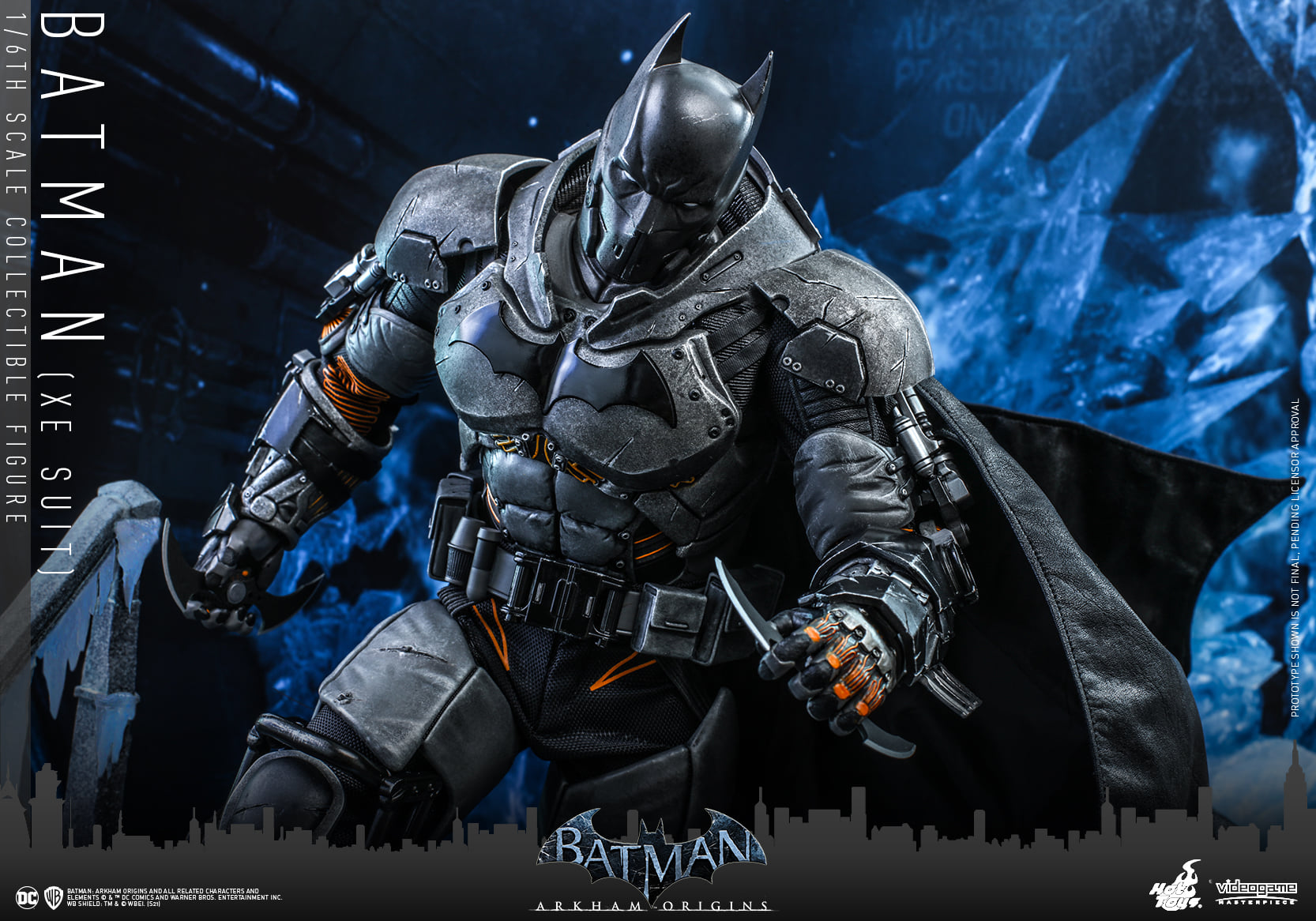 Hot Toys VGM52 1/6 Batman: Arkham Origins - Batman (XE Suit)