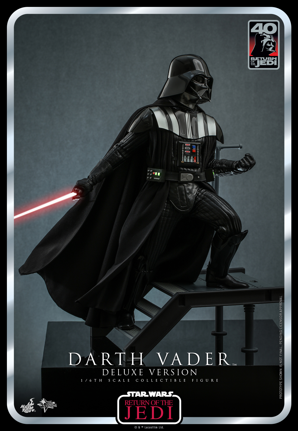 Hot Toys MMS700 1/6 Star Wars Episode VI: Return of the Jedi ™ - Darth Vader™ (Deluxe Version)