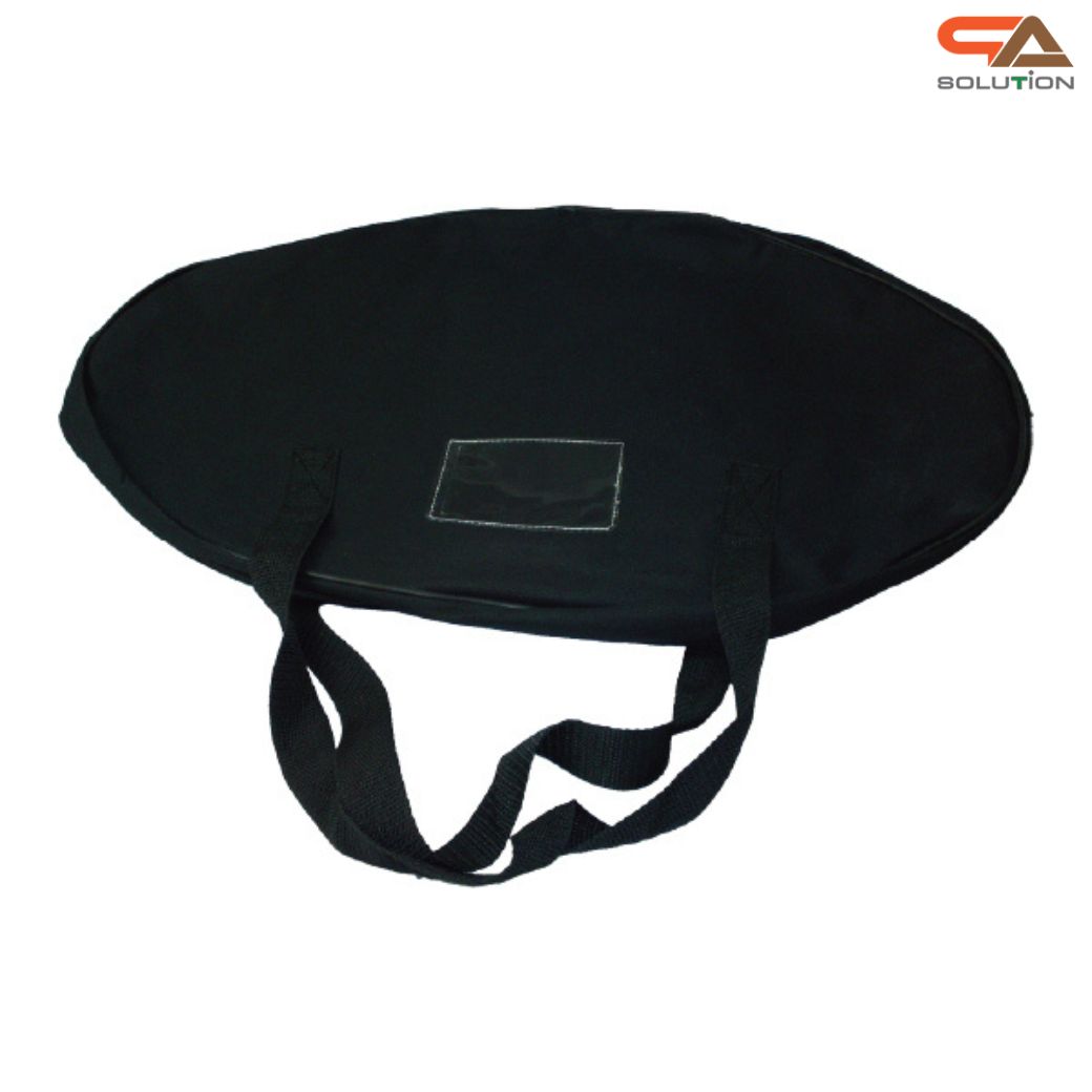 เคาน์เตอร์ผ้าออกบูธ รุ่น R09 โครงอะลูมิเนียมถอดประกอบได้ พร้อมผ้าพิมพ์สีสวยสด ซักได้