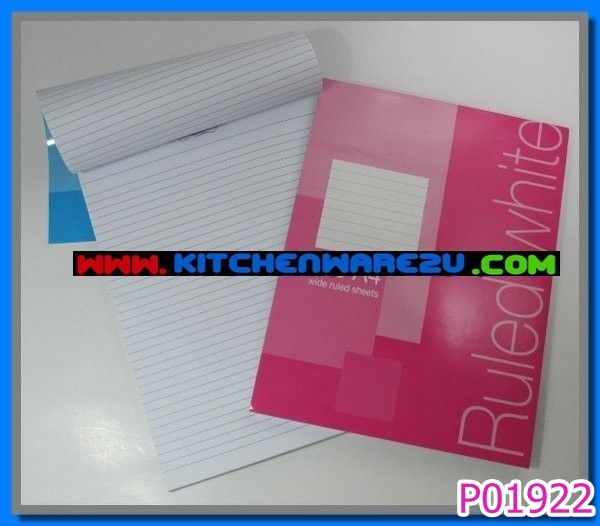 P01922 สมุดฉีกขนาด A4 ราคาส่งต่อ 10 เล่ม