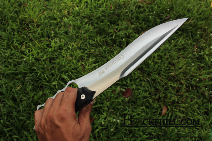 มีดใบตาย COLUMBIA รุ่น X9 มีใบตายติดสนับพร้อมซอง KYDEX แข็ง