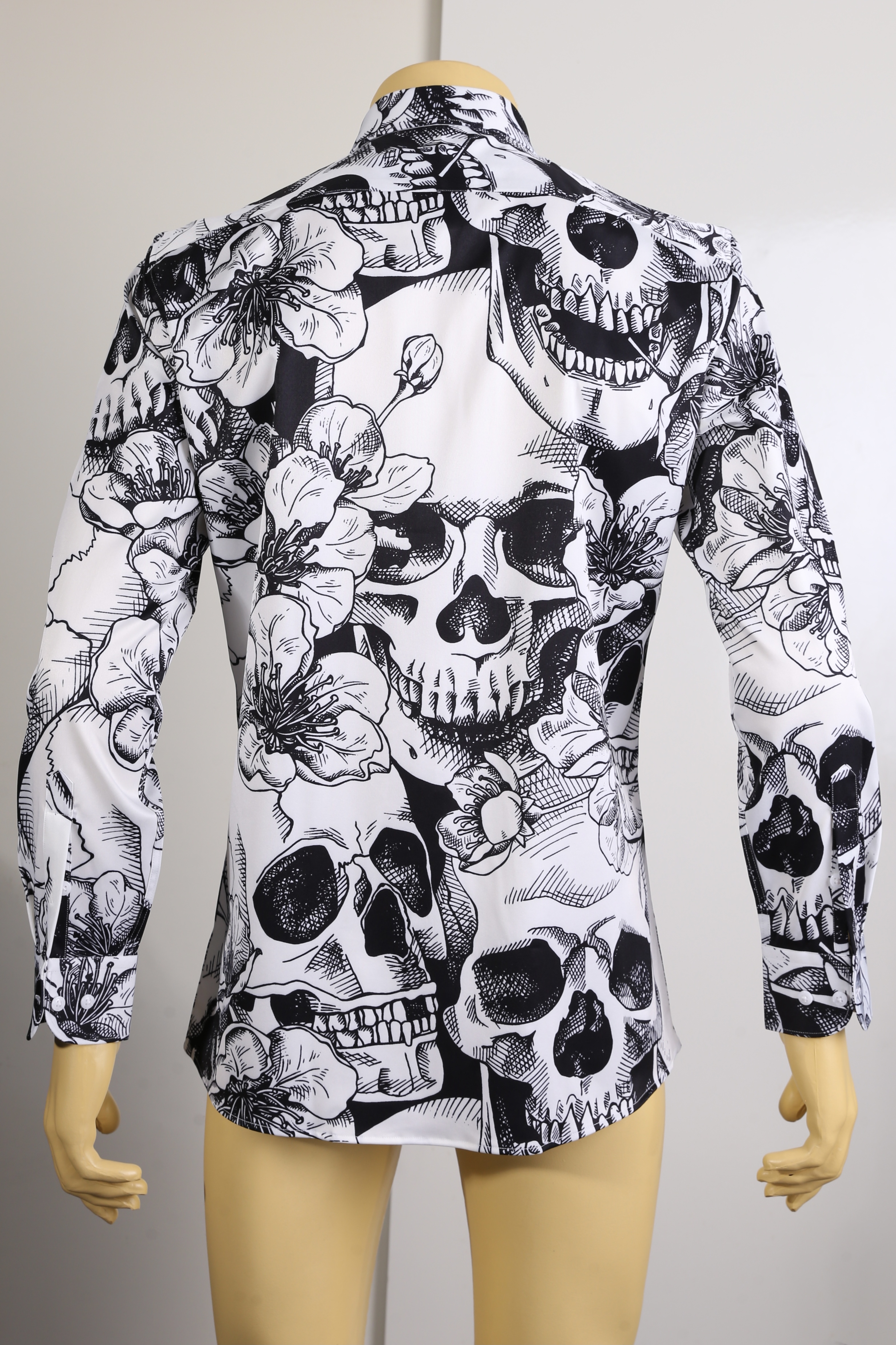 Skull Patterned Shirt