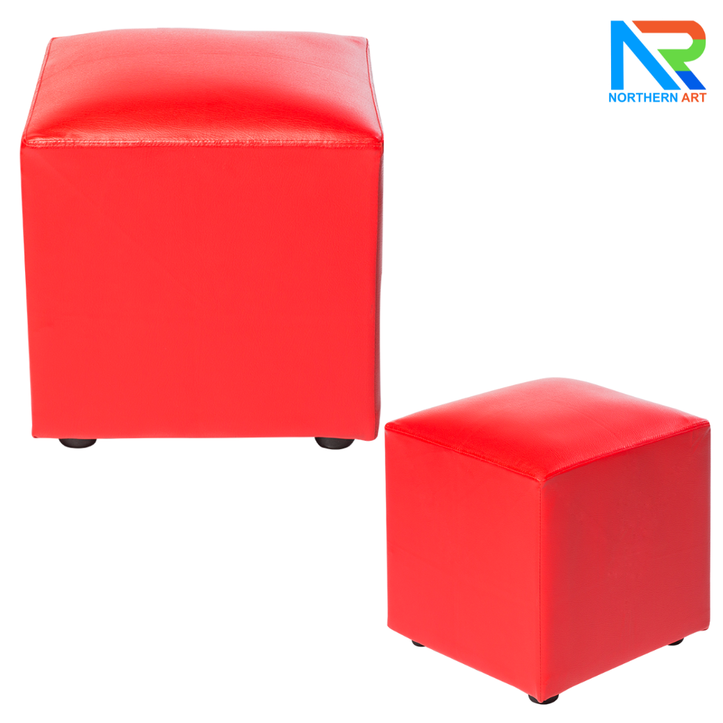 เช่าเก้าอี้สตูล เบาะหนัง ทรงลูกเต๋า พร้อมจุกรองฐาน มีสี ดำ,ขาว,ชมพู,ม่วง,เขียวเข้ม,เขียวอ่อน,ฟ้า,น้ำเงิน,แดง,เหลือง,น้ำตาล,ส้ม