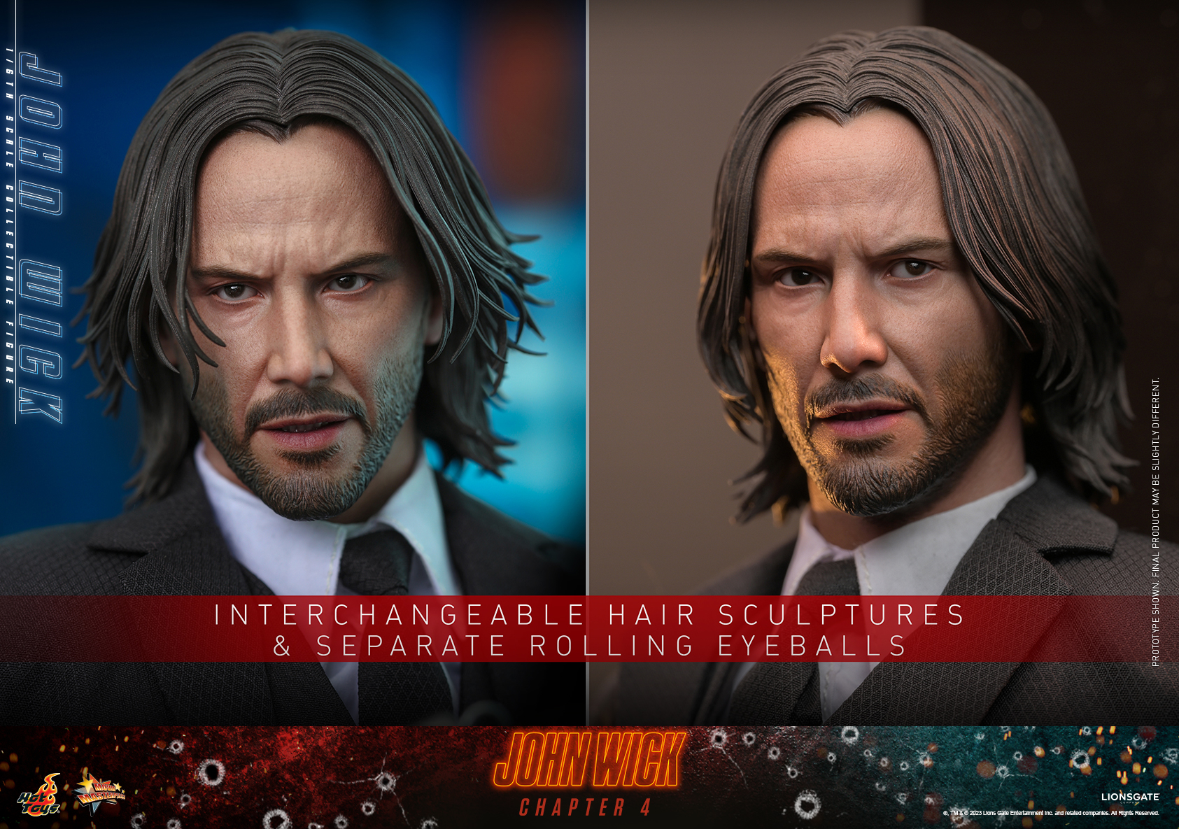 Hot Toys MMS729 1/6 John Wick: Chapter 4 - John Wick®