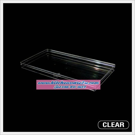P06586 กล่องเหลี่ยมใส (16.7 x 32.5 x 2.8 cm) No.6027 (ราคาส่งต่อ 1 โหล: 12 ใบ:เฉลี่ย 85 บ/ใบ)
