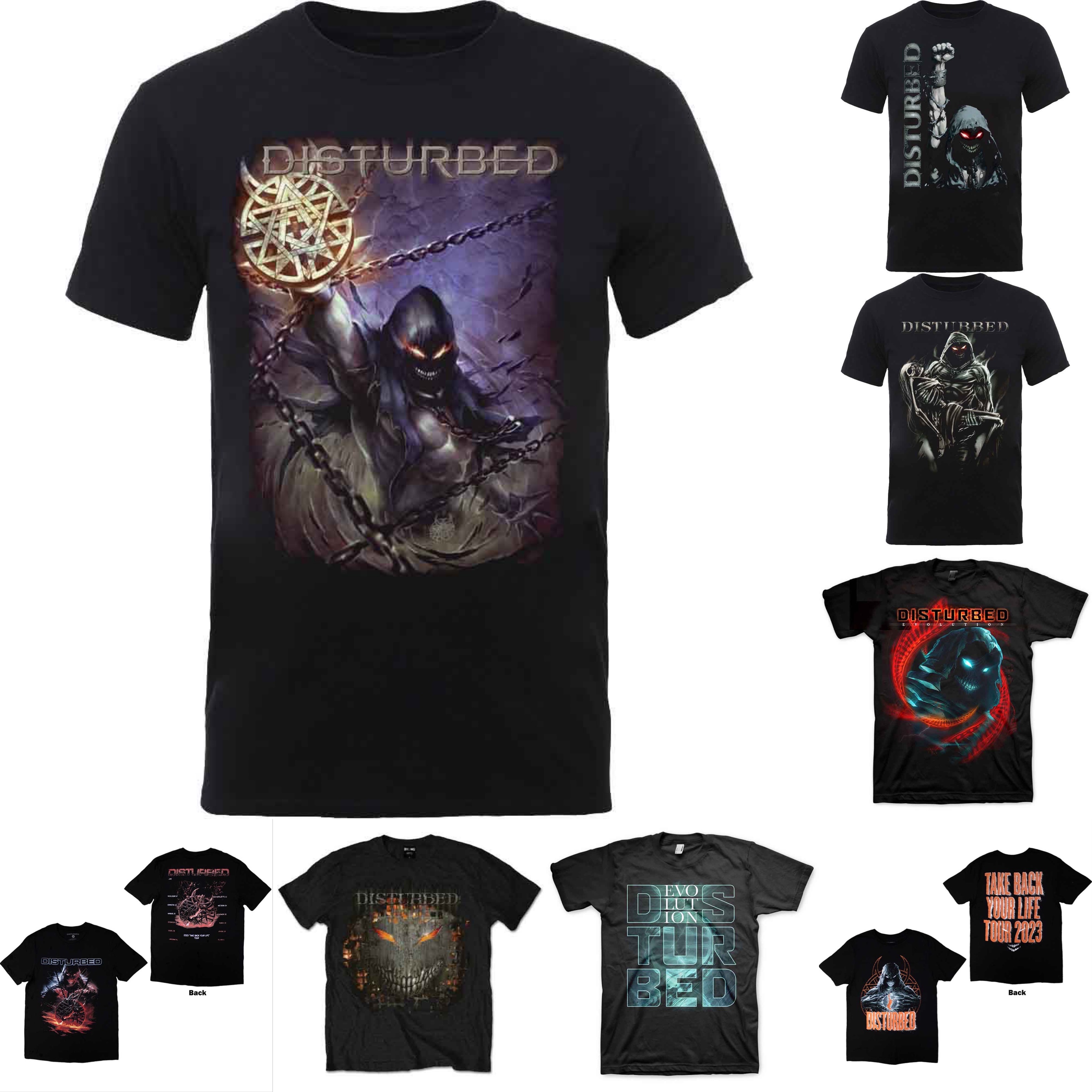 [PREORDER] เสื้อวง DISTURBED T-SHIRT ลิขสิทธิ์แท้ UK รวมลายสุดฮิต