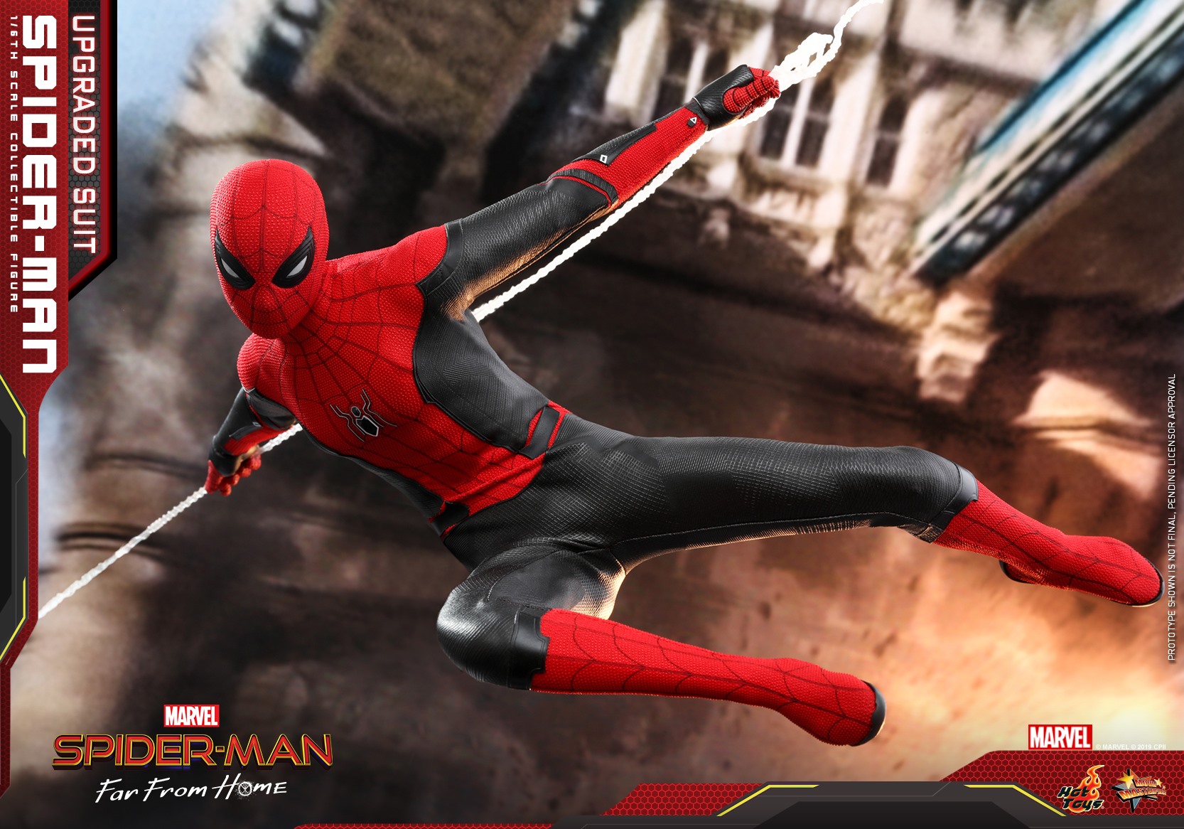 Hot Toys MMS542 Spider-Man: Far From Home - Spider-Man (Upgraded Suit)