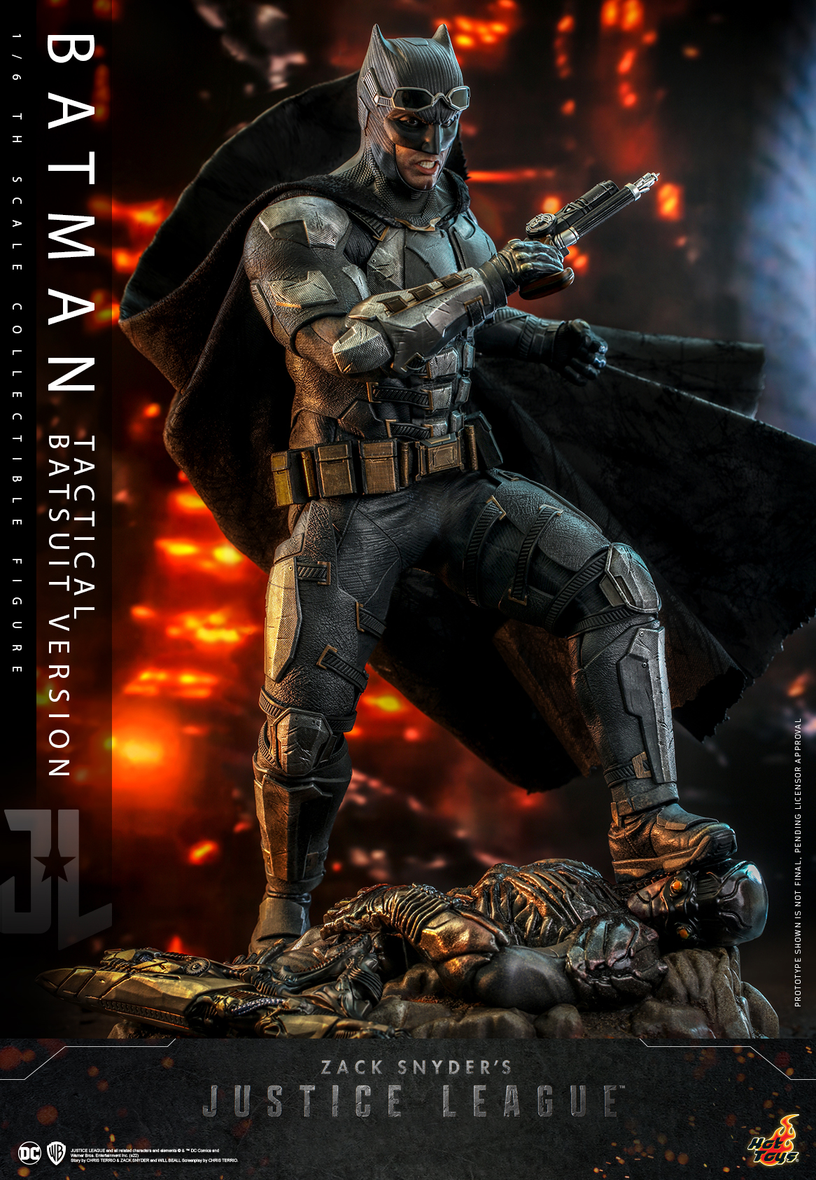Hot Toys TMS085 1/6 Zack Snyder's Justice League - batman (Tactical Batsuit Version)