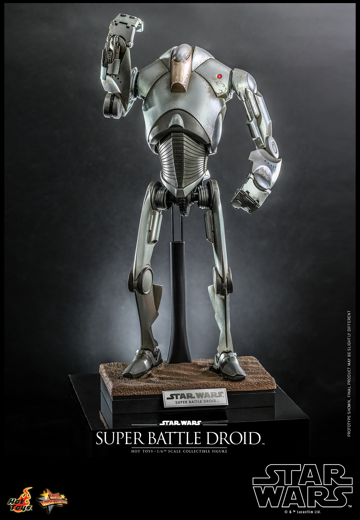 Hot Toys MMS682 1/6 Star Wars: Attack of the Clones™ - Super Battle Droid™