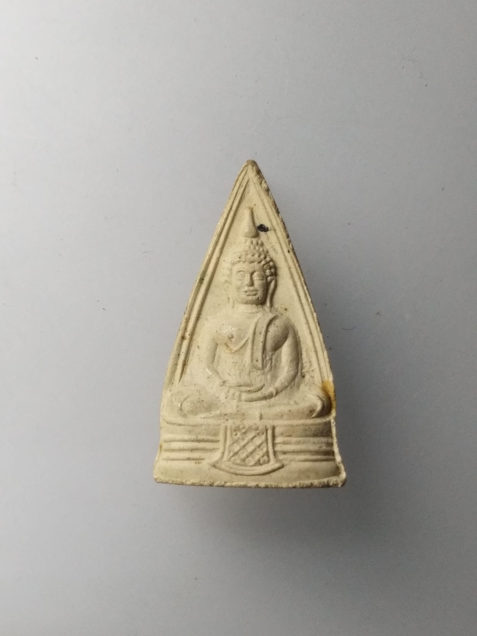 G807 พระหลวงพ่อโสธร พิมพ์สองหน้า รุ่นไตรมาส ปี 2534 เนื้อผง วัดสุทัศน์ กทม