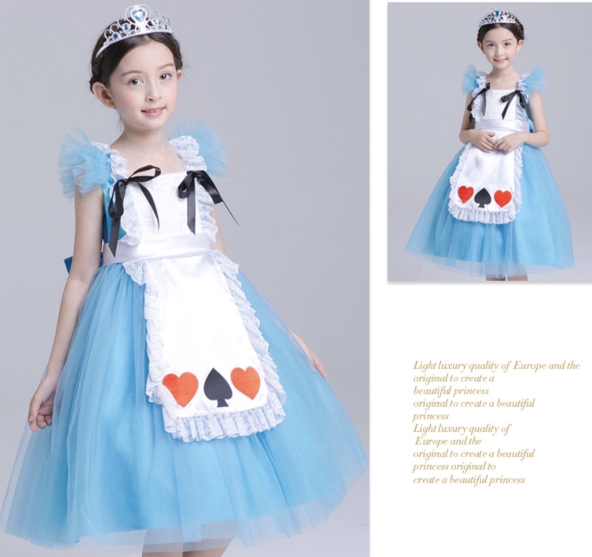 ชุดเจ้าหญิงอลิส Alice in Wonderland