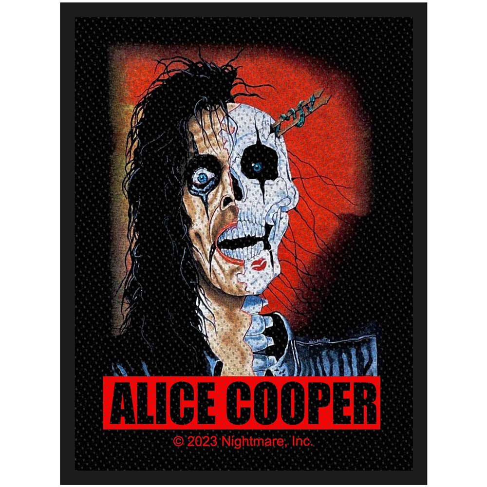 🎸 PREORDER อาร์มวง ALICE COOPER PATCH (STANDARD) ลิขสิทธิ์แท้ | รวมลายสุดคลาสสิกจาก UK 🇬🇧