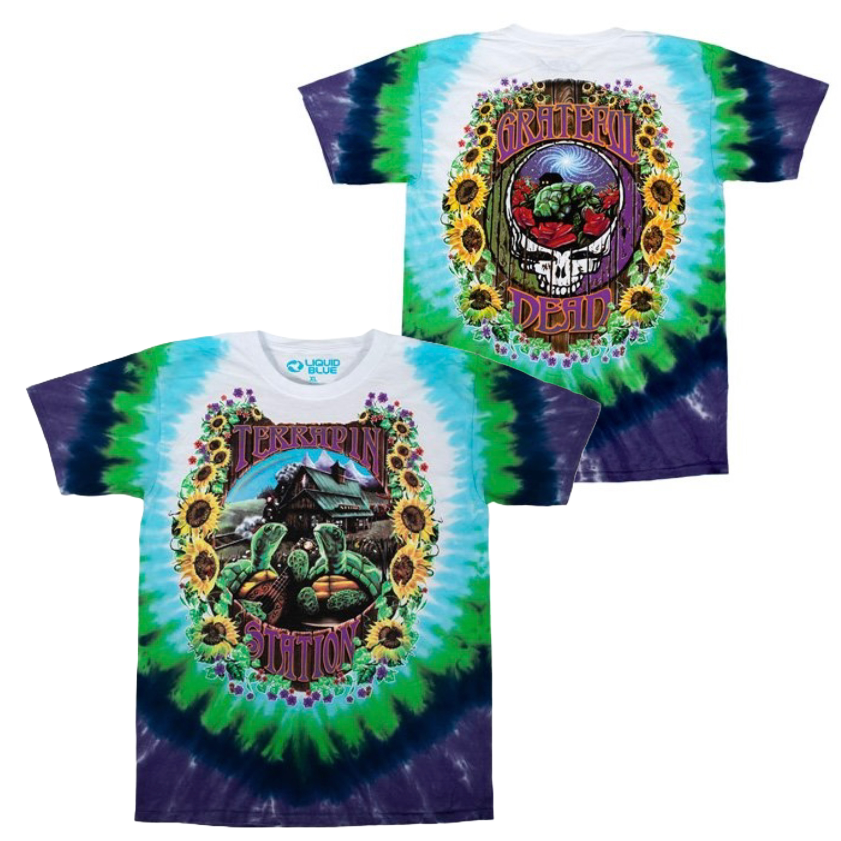🇺🇸[PREORDER] เสื้อวง GRATEFUL DEAD T-SHIRT รวมลายสุดฮิต ลิขสิทธิ์แท้ LIQUID BLUE จาก USA