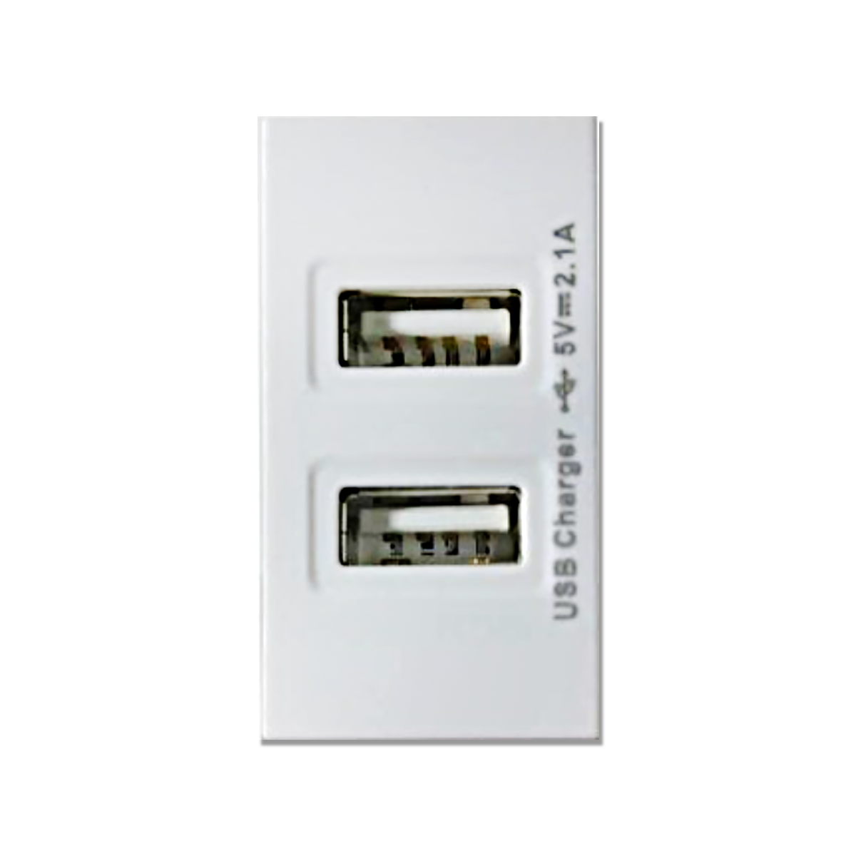 NANO เต้ารับ USB 2.1A 5V ขนาด 1 ช่อง Urban Series สีขาว รุ่น UR-USB01W