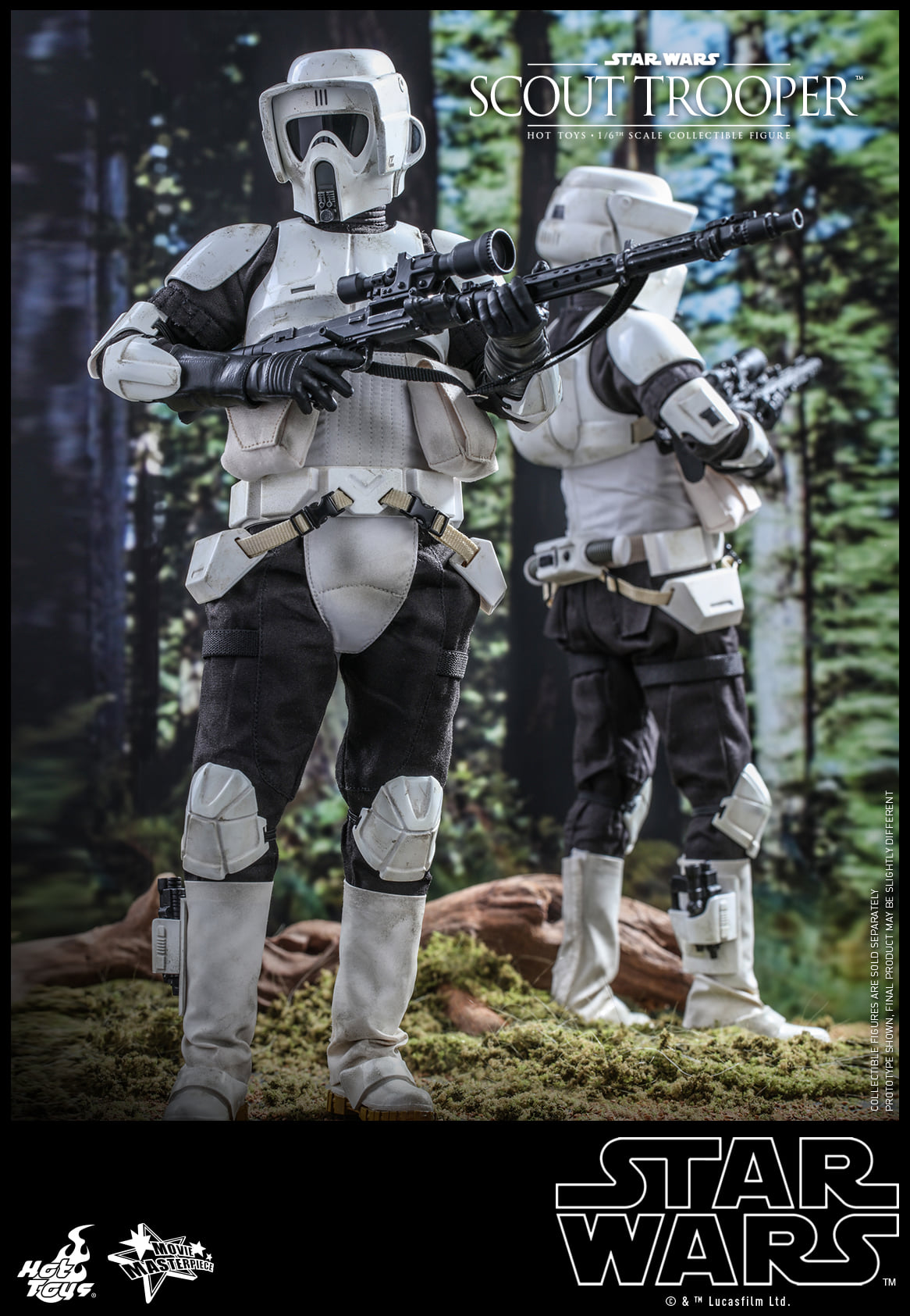 Hot Toys MMS611 1/6 Star Wars: Return of the Jedi - Scout Trooper