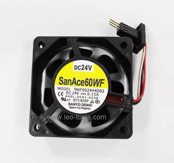 9WF0624H4D03 24VDC 0.15A SANYO DENKI (60x60x25mm) 3 สาย