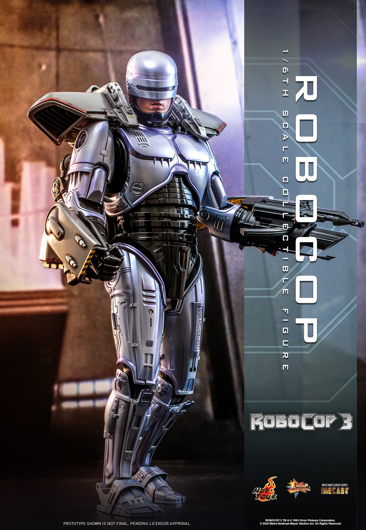 Hot Toys MMS669D49 1/6 RoboCop 3 - RoboCop
