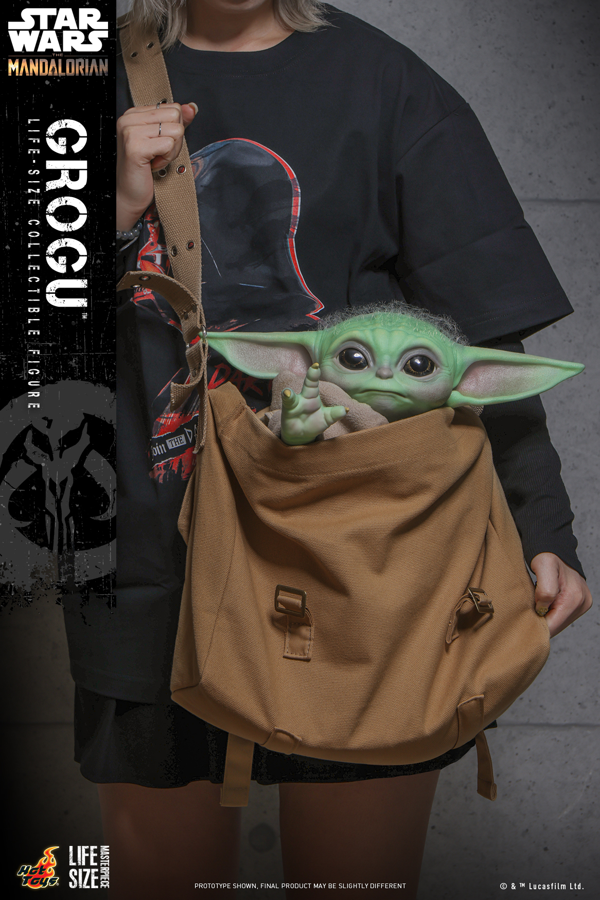 Hot Toys LMS015 The Mandalorian - Grogu (Life-Size)