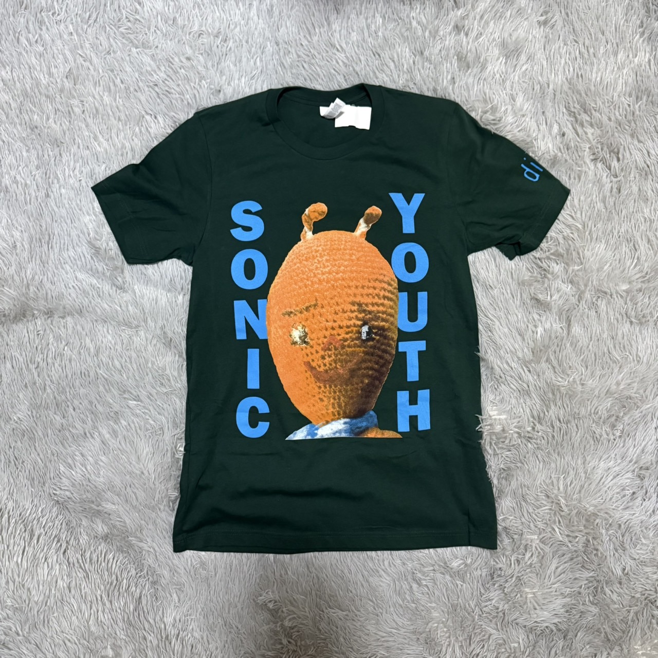 เสื้อวงดนตรี SONIC YOUTH T-SHIRT ลาย DIRTY (GREEN) ลิขสิทธิ์ของแท้ USA GREEN